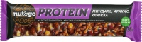 Nut&Go батончик Protein миндаль, арахис, клюква 36 гр