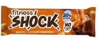 FitnesShock батончик протеиновый арахис и соленая карамель 1 шт
