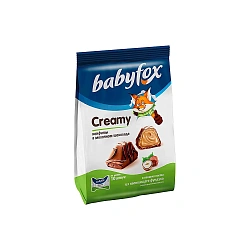 Baby Fox Вафельная Конфета с Молочно-Ореховой начинкой в Молочном Шоколаде 100гр