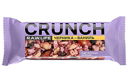 Raw Life Crunch Черника Ваниль