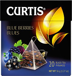 Curtis Blue Berries Blues Черный чай 20 пирамидок 36гр