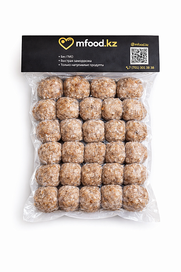 Mfood.kz Фрикадельки говяжьи 500 гр