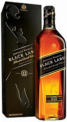 Johnnie Walker Black Label 12 YO Шотландский купажирвоанный виски 43% 750мл