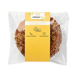 Mfood.kz Бейгл с индейкой 210г Mfood.kz Бейгл с индейкой 210г