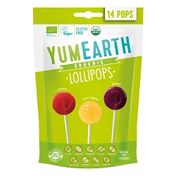 YumEarth Organic Органические фруктовые леденцы с кислинкой 85гр
