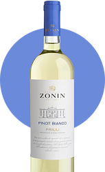 ZONIN Pinot Bianco Friuli Вино белое сухое 13% 750мл