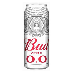 Пивной напиток Bud безалкогольный пастеризованный 450мл
