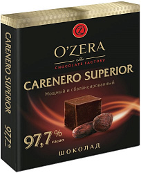 O'Zera Carenero Superior Горький шоколад 97,7% какао 90гр