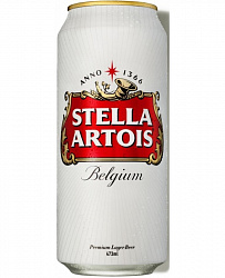Пиво "Stella Artois светлое" 5% 450мл