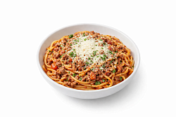 Mfood.kz Спагетти с соусом болоньезе