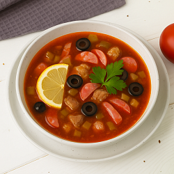 Солянка сборная, мясная 300гр Mfood.kz