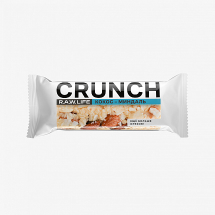 Raw Life Crunch Кокос- Миндаль 