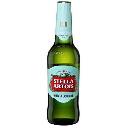 Пиво "Stella Artois безалкогольное" 440мл