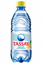 Tassay вода питьевая без газа со вкусом лимона 0,5л