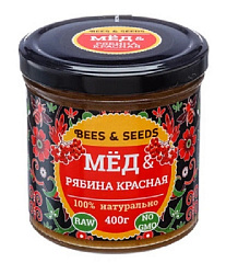 Bees & Seeds Мед & Рябины красная 200гр