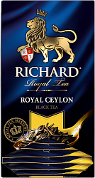 Richard Royal Ceylon Черный чай 25 пакетиков 50гр