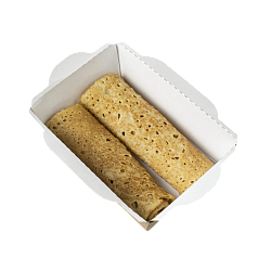 Mfood.kz Блинчики с творогом и клубникой 2шт