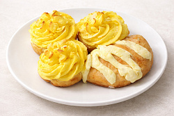 Mfood.kz Куриное филе фаршированное с картофелем дюшес, 250 гр