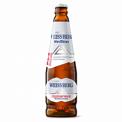 Пиво Weiss Berg пшеничное безалкогольное 440мл
