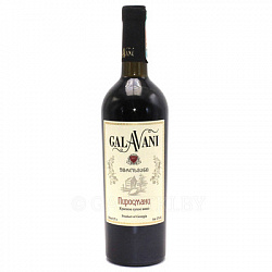 Galavani Пиросмани Вино красное сухое 12% 750мл