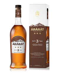 ARARAT 3 ГОДА Армянский коньяк 40% 700мл (В коробке)