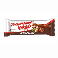 Обыкновенное чудо Шоколадное 2 Воздушных батончика 55гр