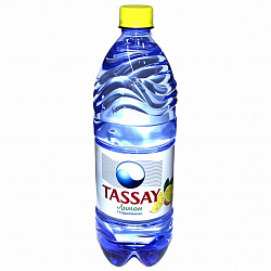 Tassay вода питьевая без газа со вкусом лимона 1л