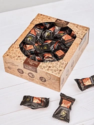 Берестов А.С. Конфеты "Медофеты" мягкий грильяж с арахисом, семенами кунжута и подсолнечника, цукатами апельсина и медом, шоколадные 350г