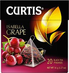 Curtis Isabella Grape Черный чай 20 пирамидок 36гр