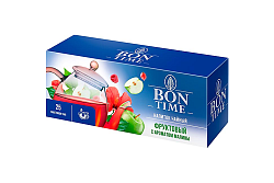 Bon Time Чайный напиток Фруктовый с Ароматом Малины в пакетиках 25шт 37,5гр