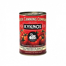 Томаты черри в томатном соке Kyknos