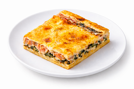Mfood.kz Лазанья с семгой и шпинатом, 200 гр 