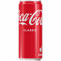 Coca Cola Classic ж/б 330мл