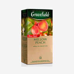 Greenfield Mellow Peach Зеленый чай 25 пакетиков