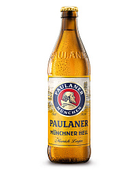 Paulaner Munchner Hell Пиво светлое фильтрованное 4,9% 500мл