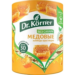 Dr.Korner Хлебцы Хрустящие Медовые 100гр