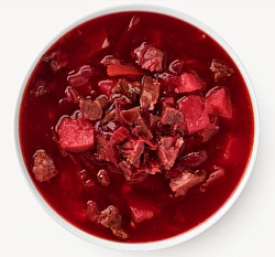 Mfood.kz Борщ с говядиной, 300гр Mfood.kz Борщ с говядиной, 300гр