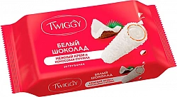 Twiggy Double Конфета в белом шоколаде с кокосовой обсыпкой 185гр