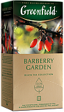 Greenfield Barberry Garden Зеленый чай 25 пакетиков