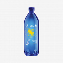 SALAMSU Вода питьевая газированная 1л
