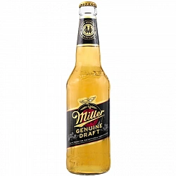 Пиво Miller Genuine Draft светлое 4,4% 500мл