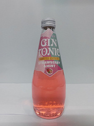 BACCHUS Gin Tonic Strawberry & Mint 7,7% 330мл