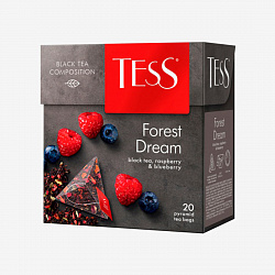 Tess Черный чай Forest Dream 20 пирамидок