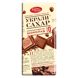 Красный Октябрь Молочный шоколад пористый без сахара 90гр