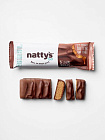 Natty's & Go! Шоколадный батончик с арахисовой пастой и карамелью в молочном шоколаде 45гр