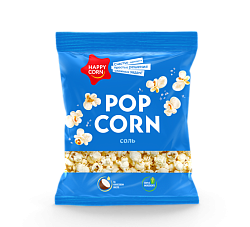 Воздушная кукуруза с солью 70гр Happy Corn		