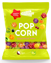 Воздушная кукуруза фруктовый микс 70гр Happy Corn		