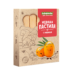 GALAGANCHA Пастила медовая с облепихой, 190гр GALAGANCHA Пастила медовая с облепихой, 190гр