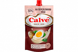 Calve Майонез на перепелином яйце 67% 200гр