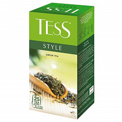 Tess Style Зеленый чай 25 пакетиков